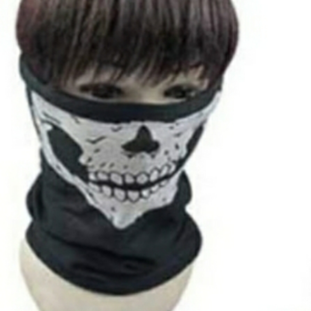 Red Skeleton Head Gear